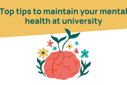 Top tips to maintain your mental health at university