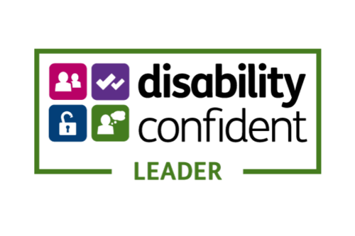 Disability confident leader badge transparent background