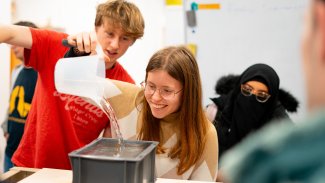 NMITE students working on their water resistance module